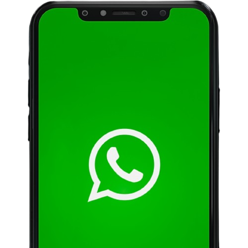 Celular com WhatsApp